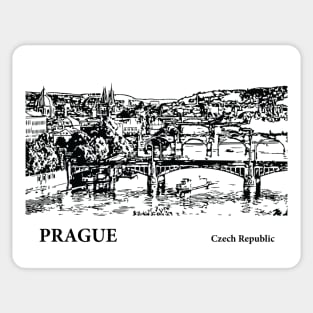 Prague Czech Republic Sticker